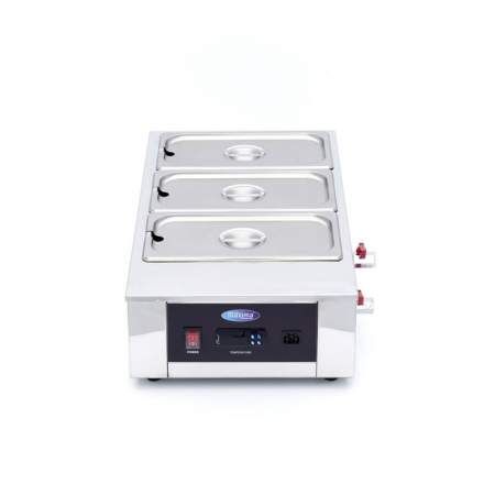 Topitor ciocolata inox cu 3 tavi GN 1/3, control digital [7]