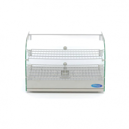 Vitrine calde patiserie - Vitrina calda de banc cu 2 nivele, 550 mm, 45 litri, 230V, 0,8 kW