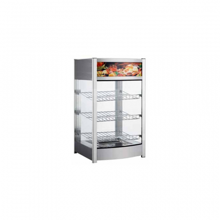 Echipamente Pizza - Vitrina calda de expunere pentru bar pe 3 nivele, +30°C +90°C, 460x450x78,50(h) mm, RTR97L