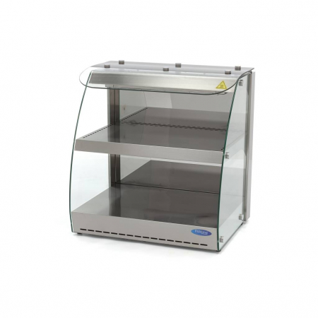 Vitrina calda deschisa 4xGN1/2, 2 rafturi, 230V, 0,56 kW [12]