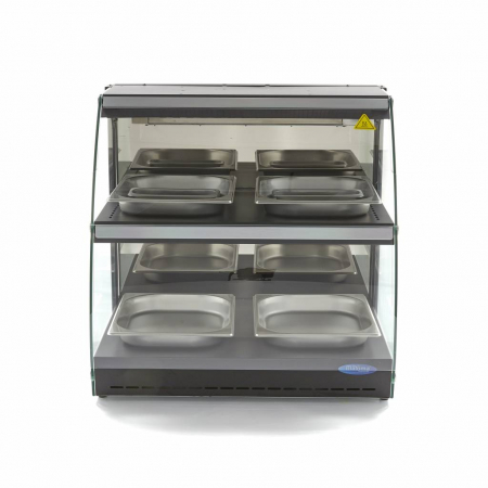 Vitrina calda inchisa 4xGN1/2, 2 rafturi, 230V, 0,56 kW [8]