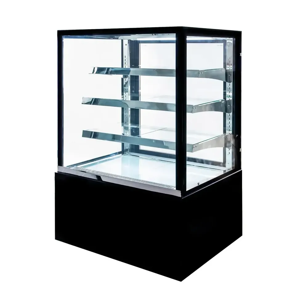 Vitrine frigorifice cofetarie - Vitrina cofetarie 495 litri ELSA S90 neagra