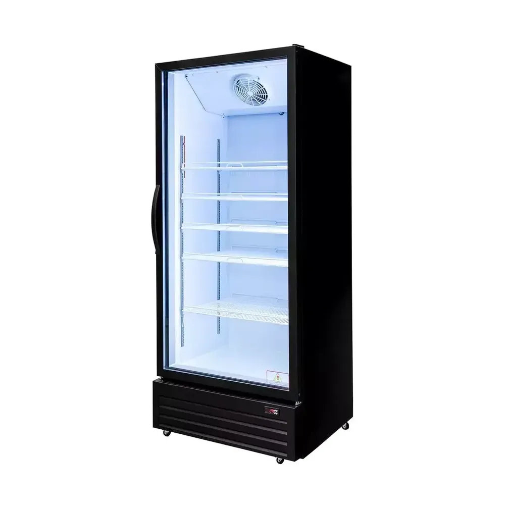 Vitrine frigorifice verticale - Vitrina frigorifica 1 usa, 610L, iluminare LED