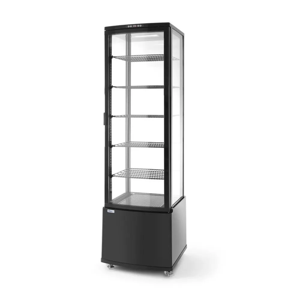 Vitrina frigorifica 100L, inox, 2-8°C, 55x52x191cm [0]