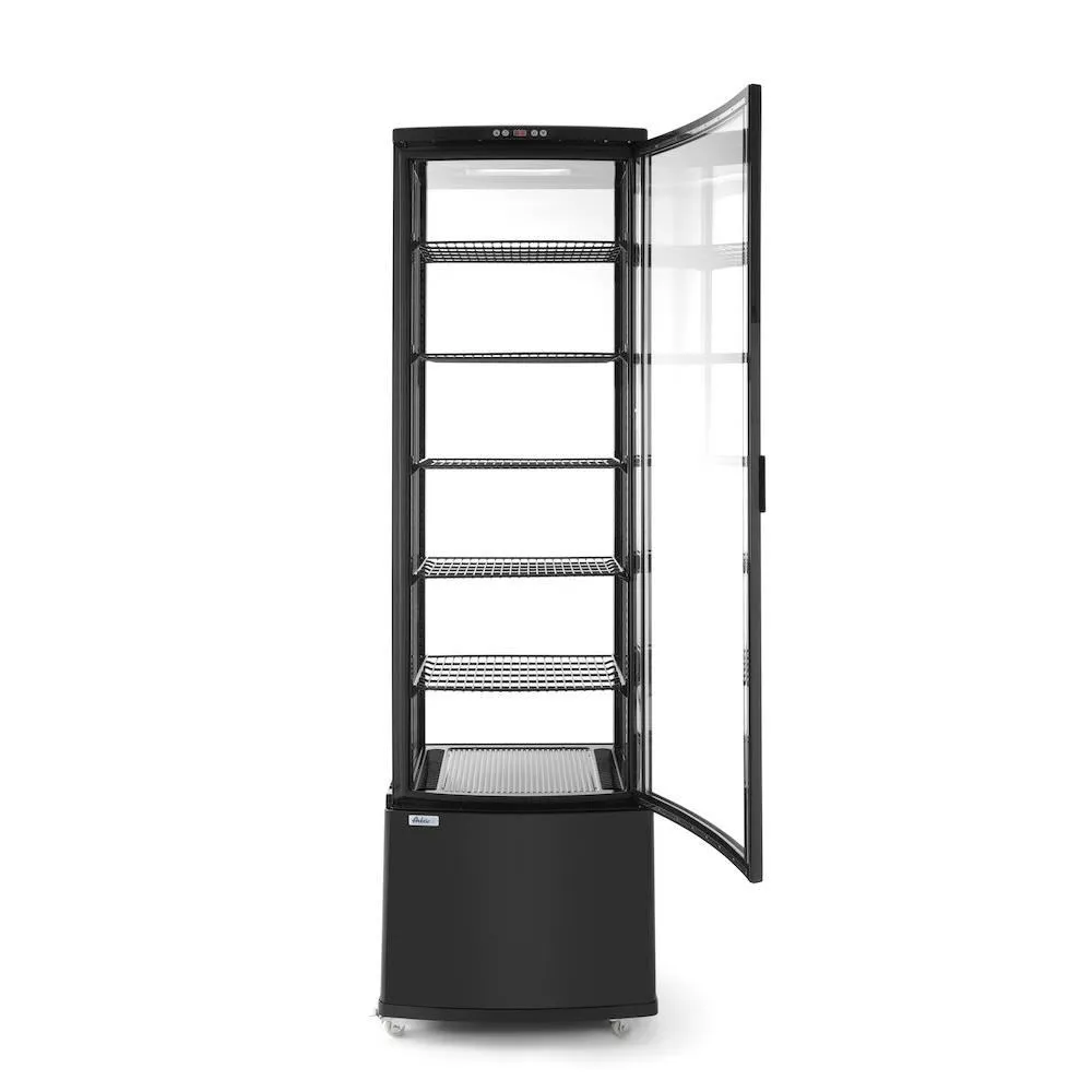 Vitrina frigorifica 100L, inox, 2-8°C, 55x52x191cm [2]