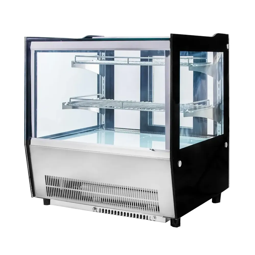Vitrine frigorifice cofetarie - Vitrina frigorifica 130 litri ELSA MINI S66 Inox
