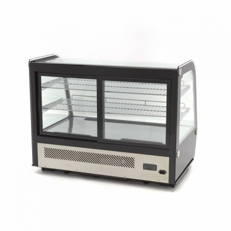 Vitrina frigorifica 160 litri 88cm cu usi glisante si LED [3]