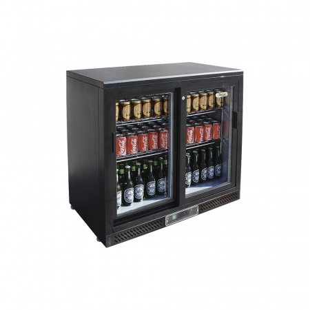Frigidere bar - Vitrina frigorifica bar 202 litri, +2°C+8°C, 230V, 0,112 kW, G-BC2PS87