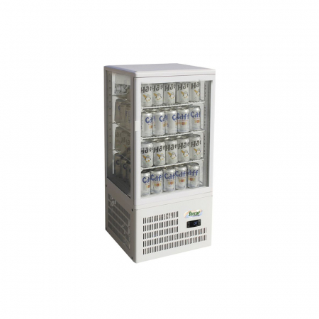 Vitrine frigorifice verticale - Vitrina frigorifica de banc din sticla, 58 litri, +2+8°C