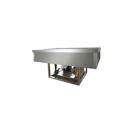 Vitrine frigorifice incorporabile - Vitrină frigorifică încorporabilă (drop-in) tip bazin 4xGN1/1, -5°C +5°C, G-VRI411F