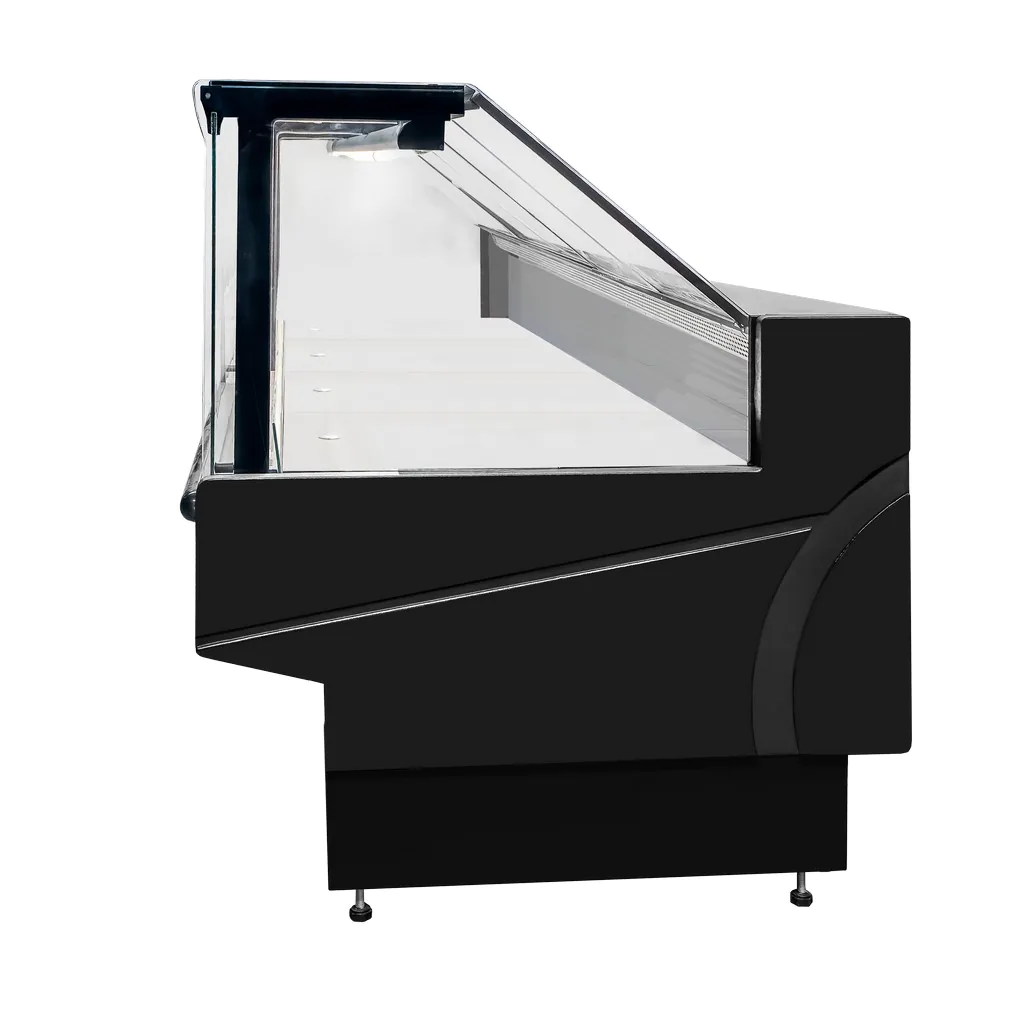 Vitrina frigorifica orizontala 250 litri LAURA E, neagra fara agregat de racire [2]