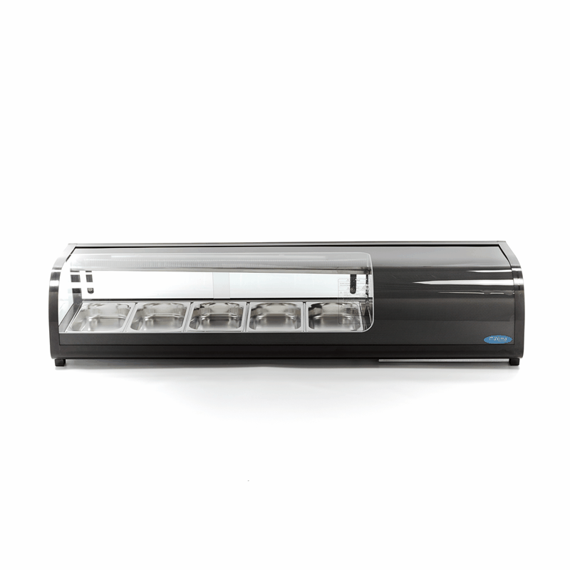 Vitrina frigorifica sushi 5x1/3 GN, 52L, 130W, 230V [3]