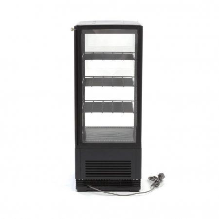 Vitrina frigorifica verticala neagra, 78L, 180W, 230V [1]
