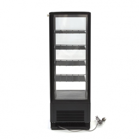 Vitrina frigorifica verticala neagra, 98L, 180W, 230V [1]