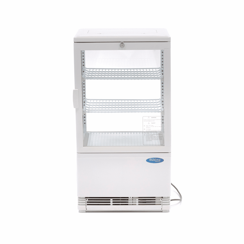 Vitrina frigorifica verticala alba, 58L, 180W, 230V [6]