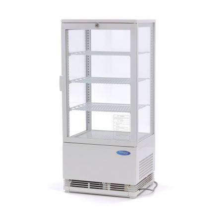 Vitrina frigorifica verticala alb, 78L, 180W, 230V [4]