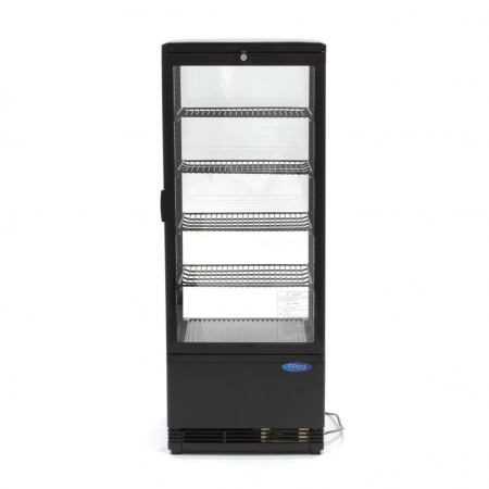 Vitrina frigorifica verticala neagra, 98L, 180W, 230V [6]