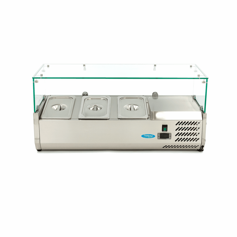 Vitrina ingrediente pizza, 95cm, 3x1/3 GN, 200W, 230V [3]