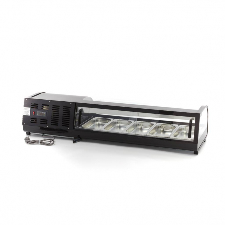 Vitrina frigorifica sushi 5x1/3 GN, 52L, 130W, 230V [4]