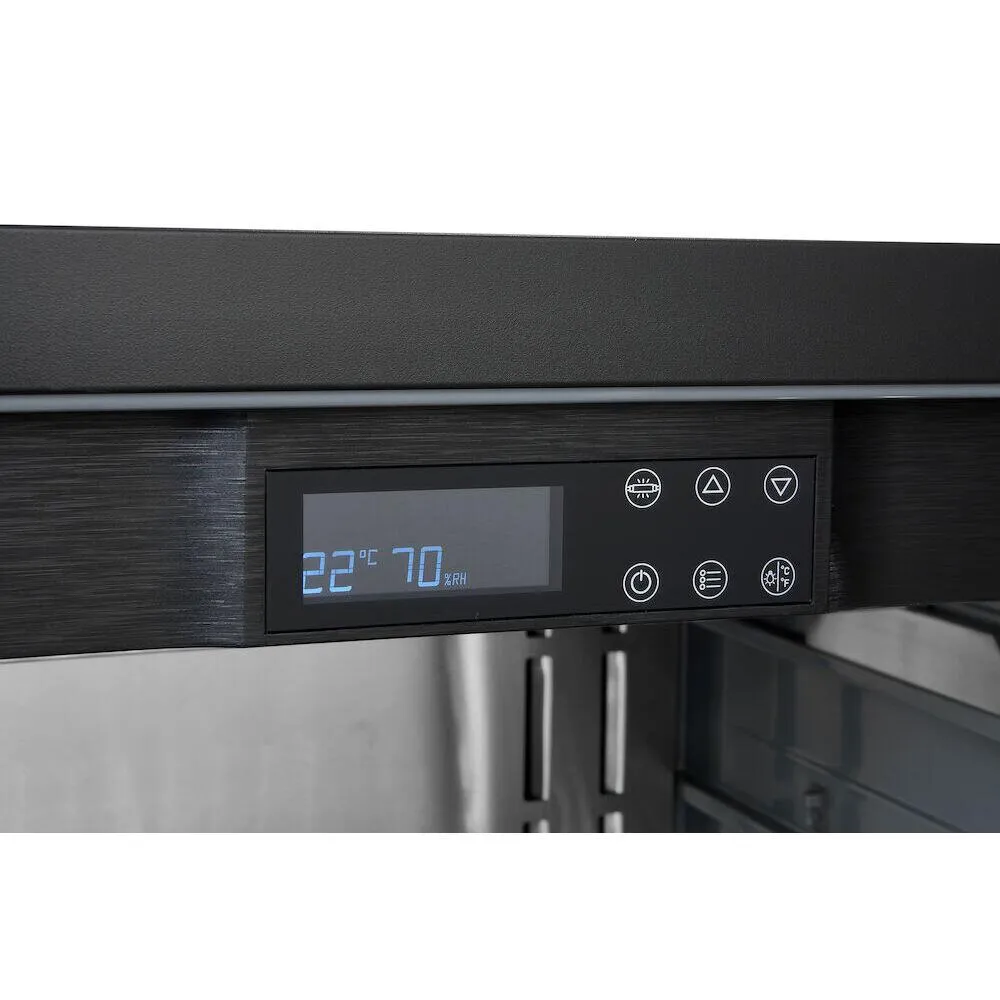 Vitrina maturare carne sub blat 98L, inox, UV, LED [5]
