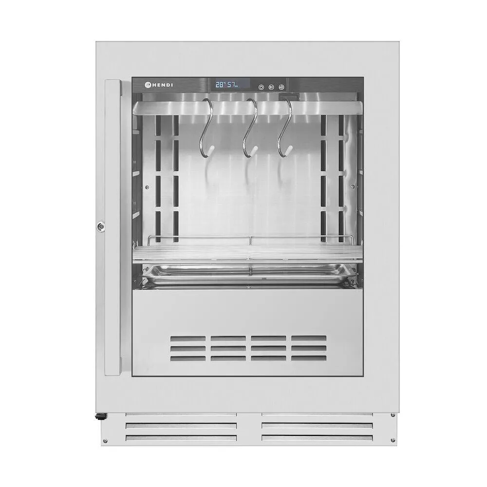 Vitrina maturare carne sub blat 98L, inox, UV, LED [1]