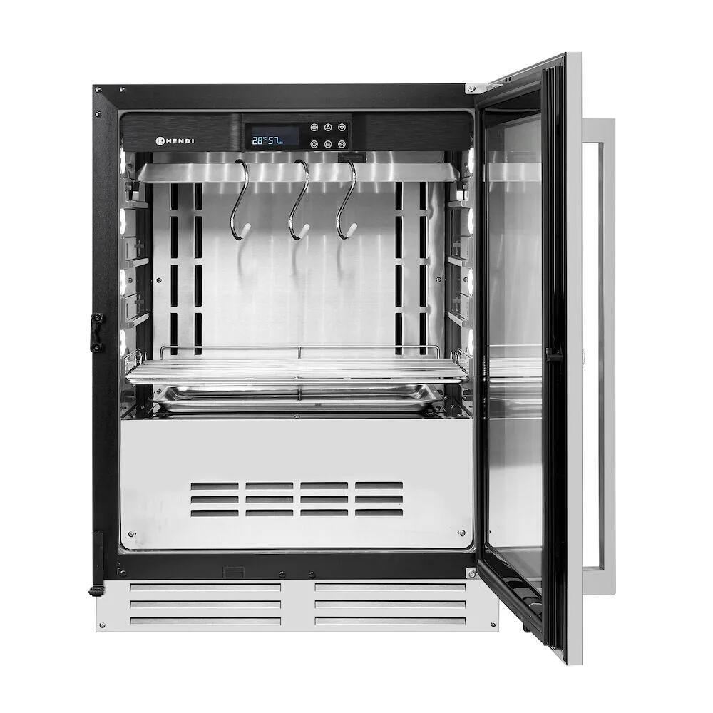 Vitrina maturare carne sub blat 98L, inox, UV, LED [2]