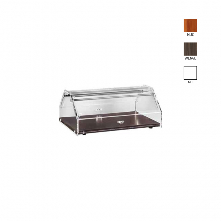 Vitrine neutre - Vitrina neutra pentru briose, culoare bianco-alb, 500x350x210(h) mm, VL4748B