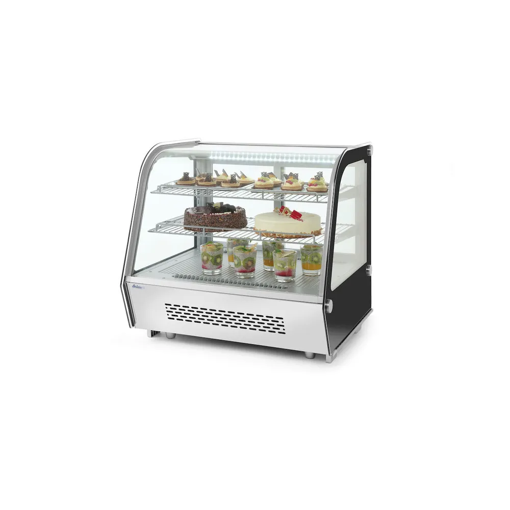 Vitrina rece prezentare 120L, inox, 2-6°C, 160W [3]