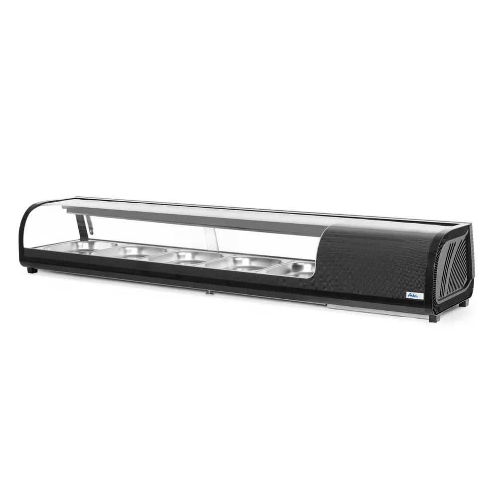 Vitrina refrigerata sushi, 132L, 0-12°C, 180x42x26cm [2]