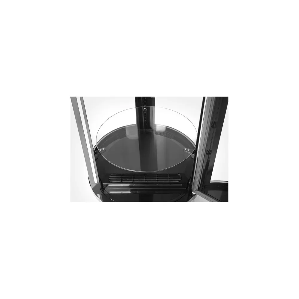 Vitrina rotunda refrigerata, 360L, inox, ø68x175cm [2]