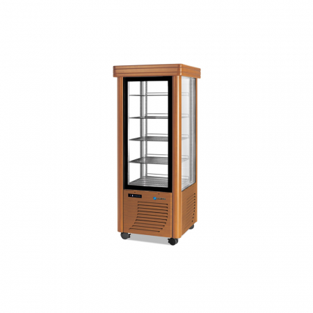 Vitrine frigorifice cofetarie - Vitrina verticala congelare cofetarie 400 litri -10/-21°C, 230V, 400BTBAROCCO
