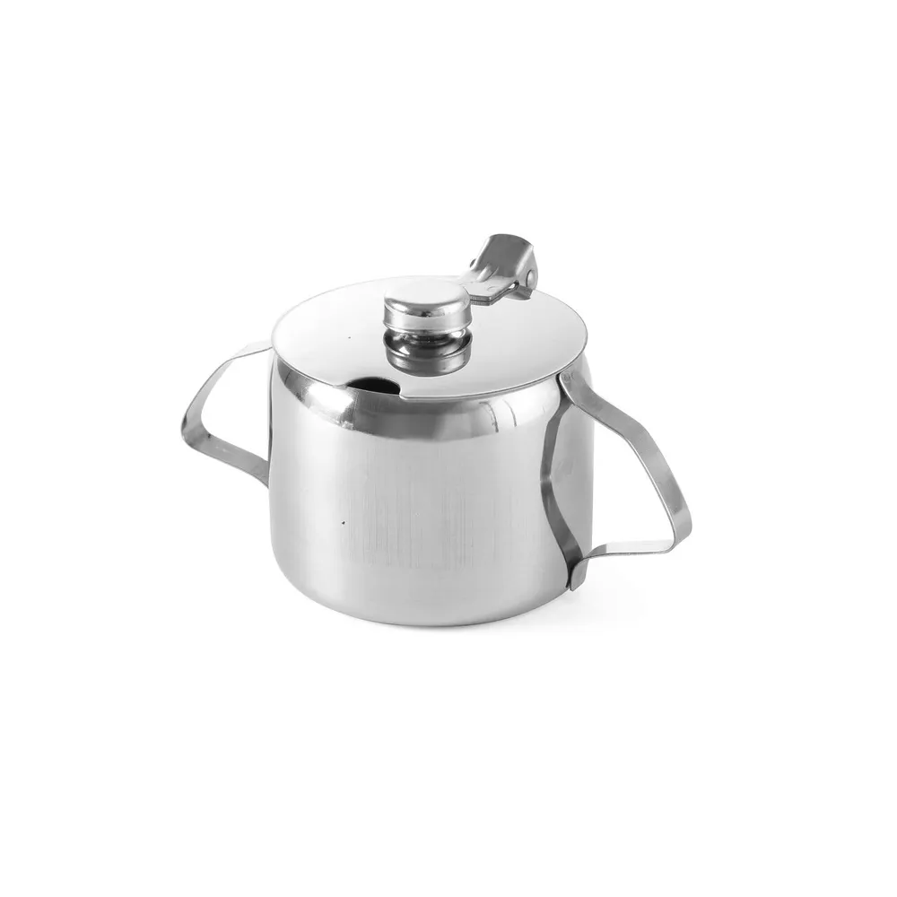 Articole de masa - Zaharnita din inox cu capac rabatabil, 0.3 l, 85x80 mm