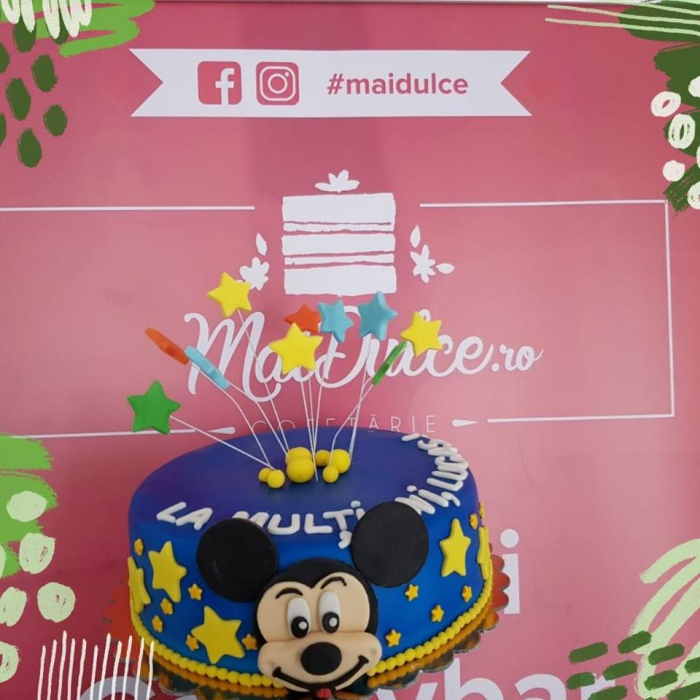 Tort de martipan cu mikey mouse [2]