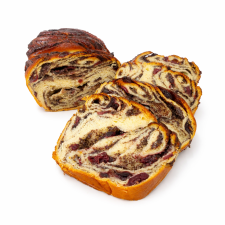 Fursecuri - Babka cu mac și visine