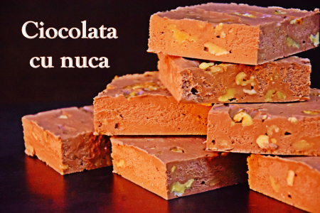Pasti - Ciocolata de casa - Nuca