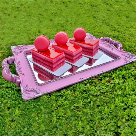 Candybar & Macarons - Desert Lampone