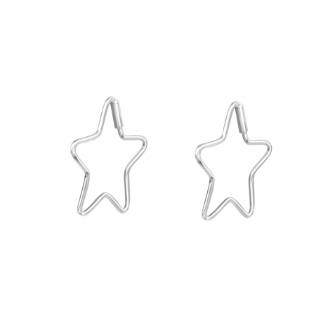 CERCEI HOOP SILVER STARS [1]