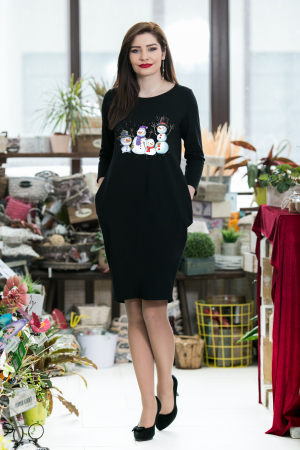 Rochie din bumbac pictata manual Jenny [1]