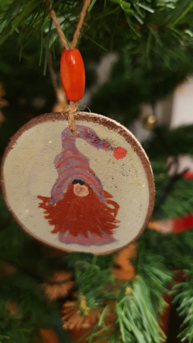 Ornament Gnome + polar bear [3]