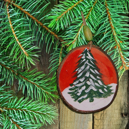 Ornament Polar bear + Bradut [1]