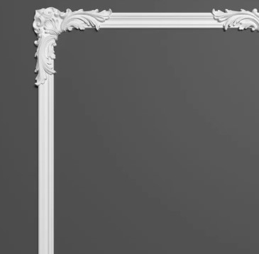 Brau decorativ din polimer rigid B19 - 5.1x1.5x200 cm [7]