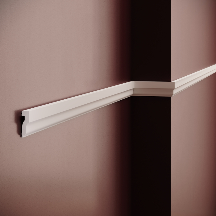 Brau decorativ din polimer rigid B28 - 4.1x1.2x200 cm [3]