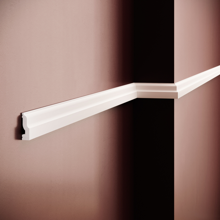 Brau decorativ din polimer rigid B28 - 4.1x1.2x200 cm [1]