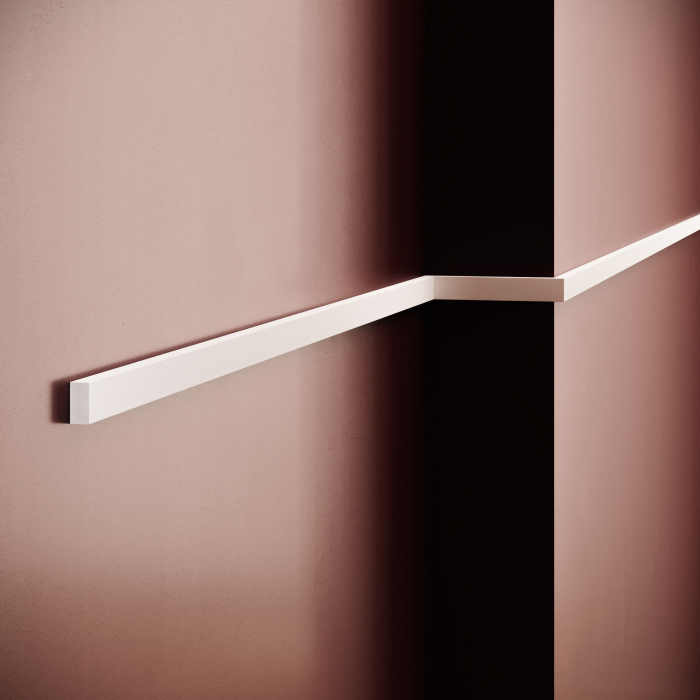 Brau decorativ din polimer rigid B7 - 2x1x200 cm [1]