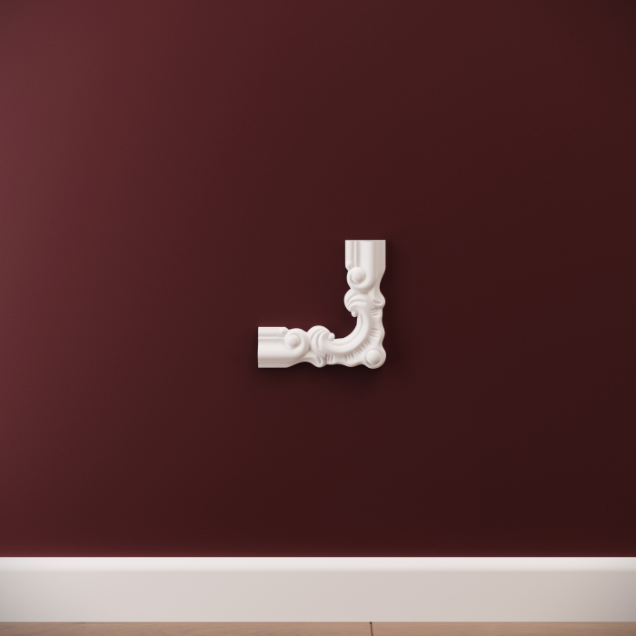 Chenar decorativ din poliuretan B10-3 - 10.7x10.7x1.6 cm [1]