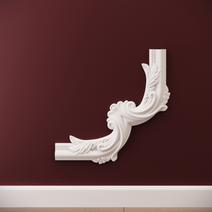 Chenar decorativ din poliuretan B17-3 - 29.6x29.6x1.7 cm [1]