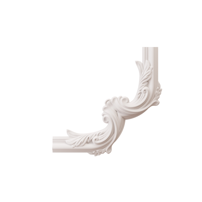 Chenar decorativ din poliuretan B17-3 - 29.6x29.6x1.7 cm [2]