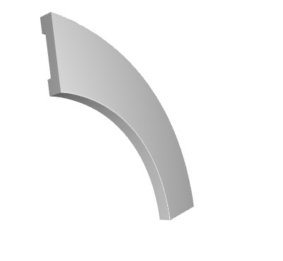 Chenar decorativ din poliuretan B18-1 - 15x15x1 cm [4]