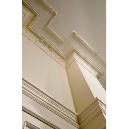 Chenar decorativ din poliuretan CR810BL - 20x1.8x19 cm [5]