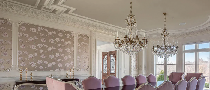 Coltar decorativ din poliuretan CR818B - 30x30x2.8 cm [4]